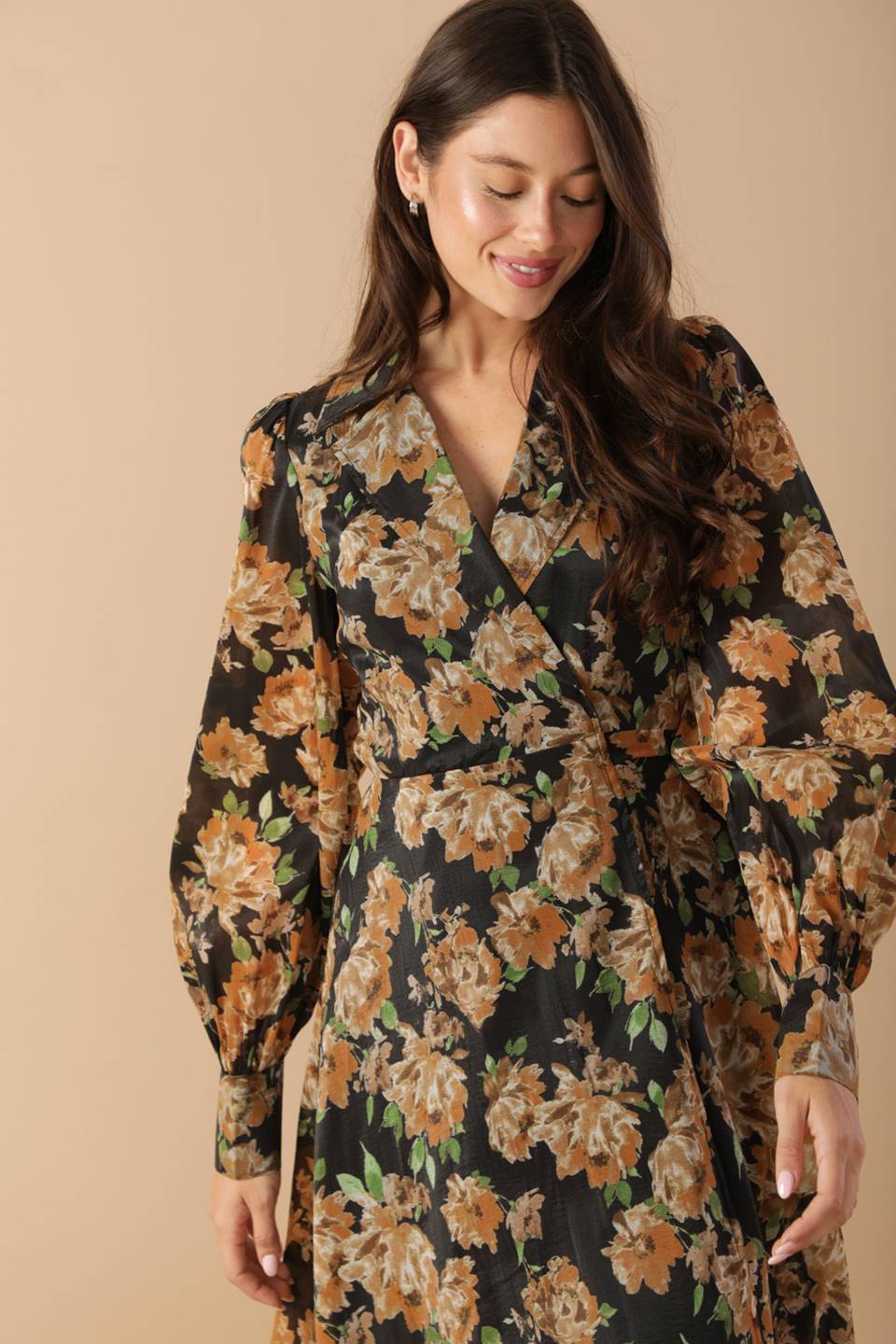 TIME TO EVOLVE WOVEN MIDI DRESS Flying Tomato